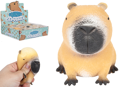 CAPIBARA BIG FACE SQUISHY (Con Testone) 8cm In espo da 12pz…x12…x144